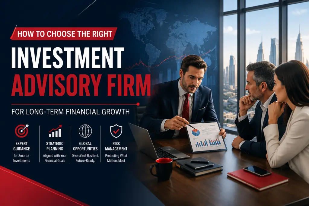 Professional investment advisory firm helping clients build long-term financial growth